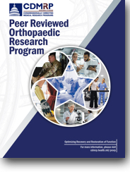 Peer Reviewed Orthopaedic Research Program Cover Image
